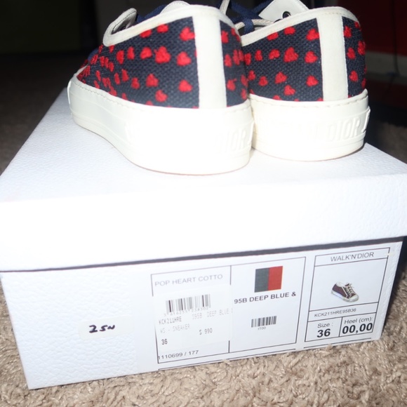 Dior shoes (blue and red) - Picture 1 of 4